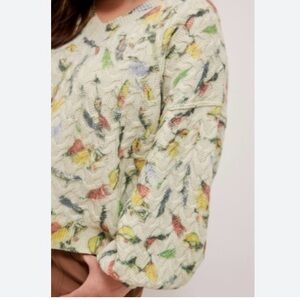 Anthropologie Catch of the day wool Women's Sweater medium